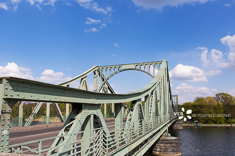 柏林和波茨坦之间的格利尼克桥图片素材