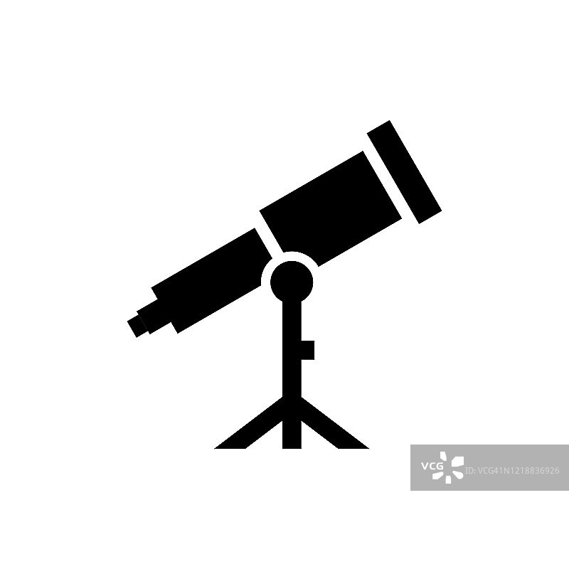 扁平风独立图标：发现标志矢量图图片素材