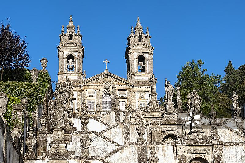 葡萄牙布拉加仁慈耶稣朝圣所图片素材