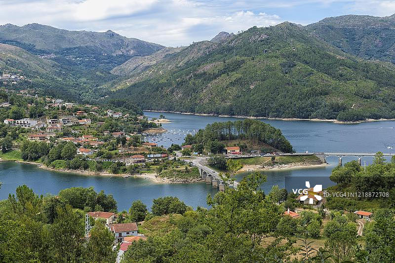 葡萄牙富尔纳斯水库桥梁图片素材