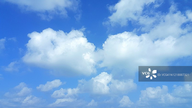 蓝天和云彩的背景图片素材