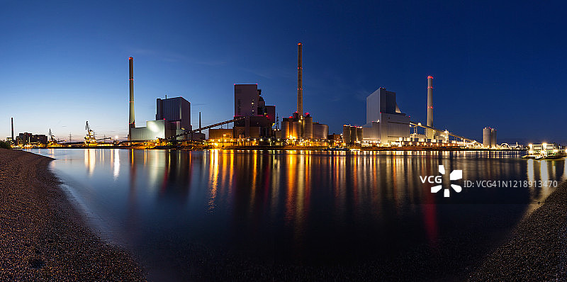 德国巴登-符腾堡州发电厂图片素材