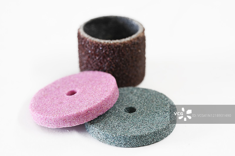 各种用于电动工具的研磨物图片素材