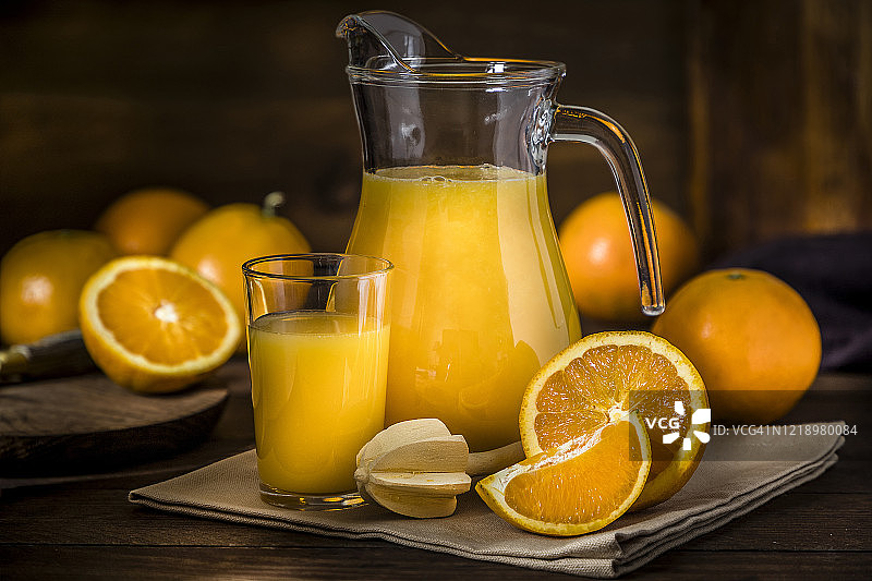 橙汁图片素材