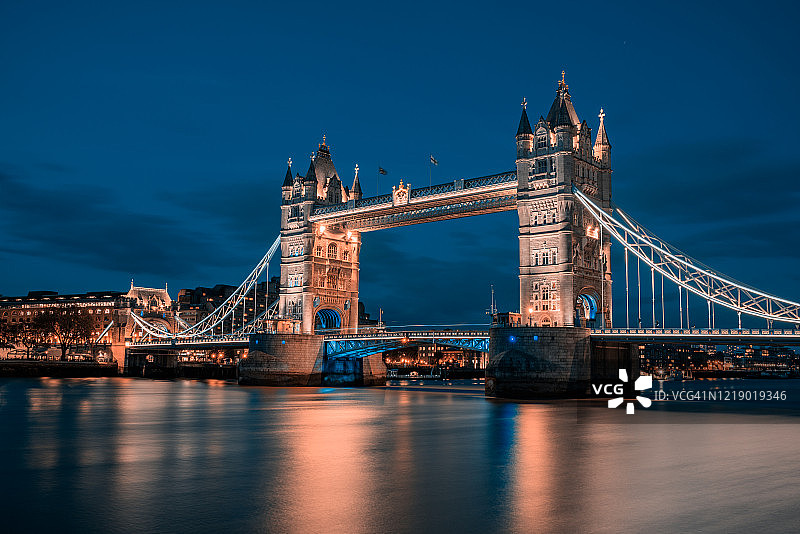 伦敦塔桥（黄昏）图片素材