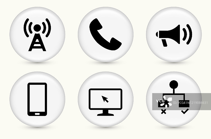 现代科技图标合集图片素材