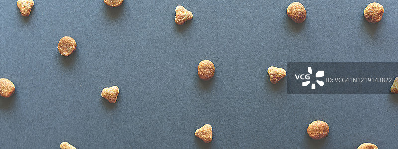 宠物食品灰色背景图片素材