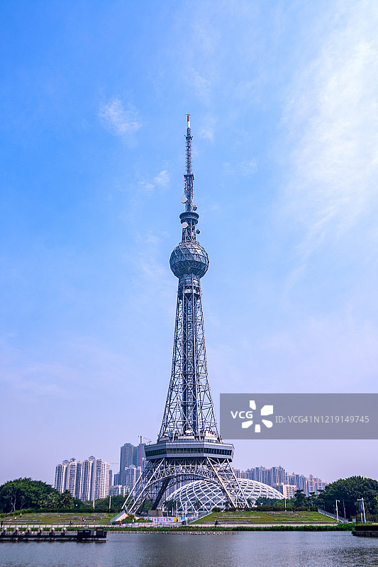 佛山地标建筑电视塔图片素材