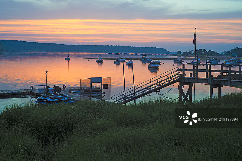 纽约长岛冷泉港图片素材