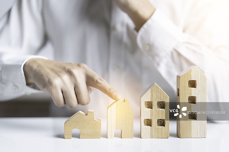 房屋抵押贷款和投资的概念背景图片素材