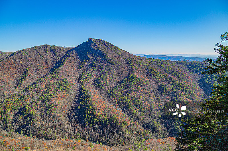 桌岩山图片素材