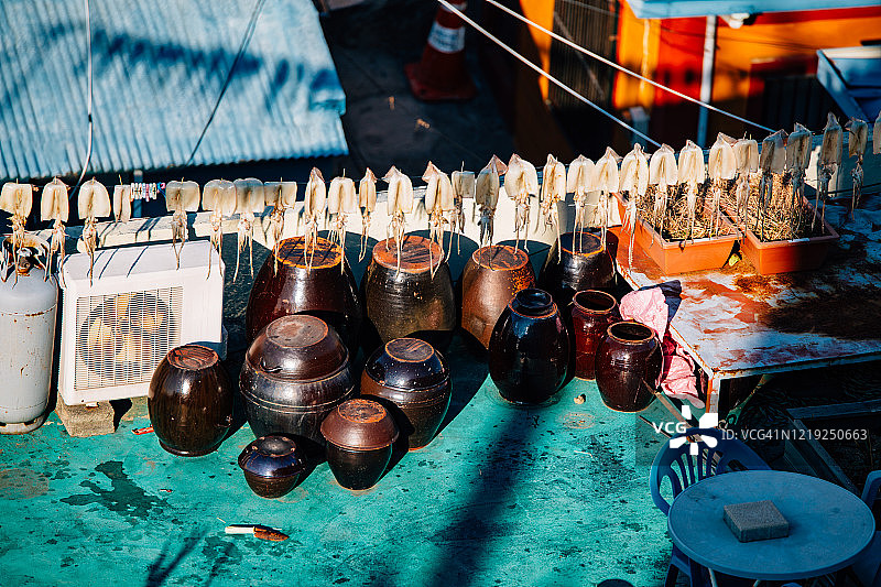 甘川山村小镇图片素材