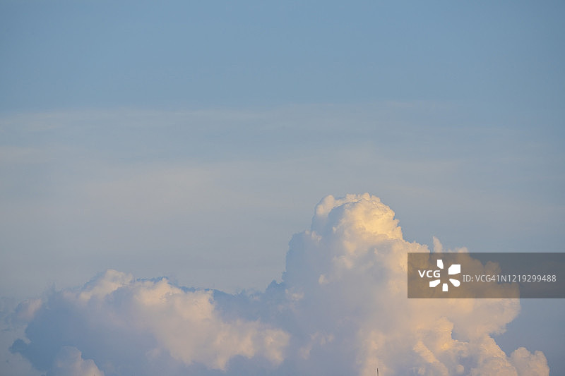 白云和蓝天图片素材