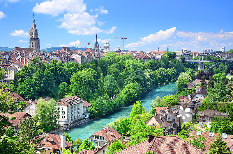 瑞士伯尔尼图片素材