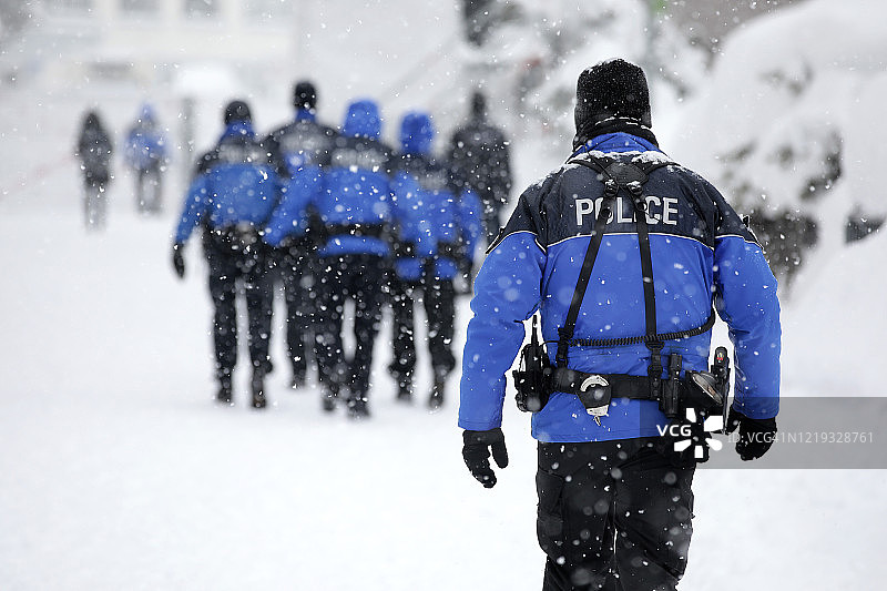 瑞士达沃斯图片素材