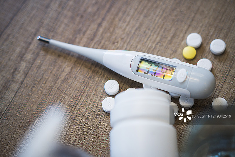 数字温度计图片素材