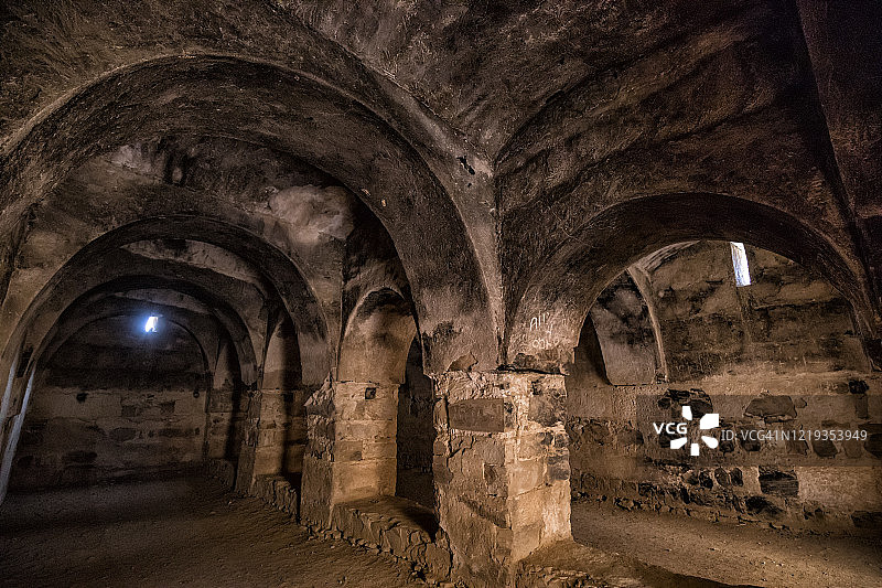 约旦卡拉那城堡图片素材