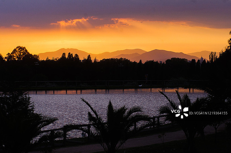 帕德雷乌尔塔多公园，智利圣地亚哥图片素材