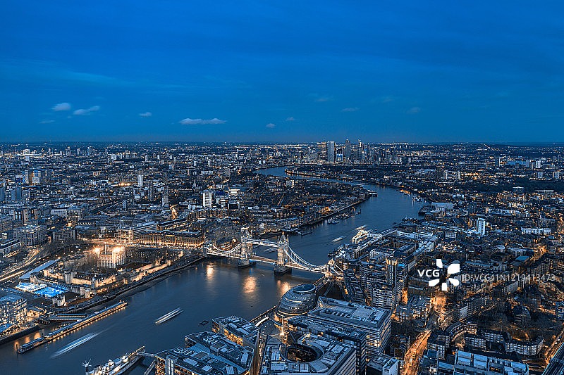 伦敦塔桥（黄昏）图片素材