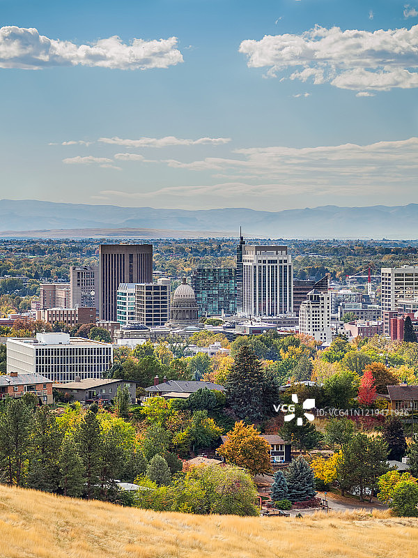 博伊西秋季天际线图片素材
