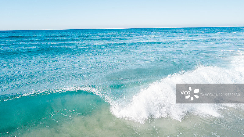 澳大利亚海滩航拍图片素材