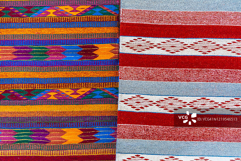 拉丁美洲纺织地毯图片素材