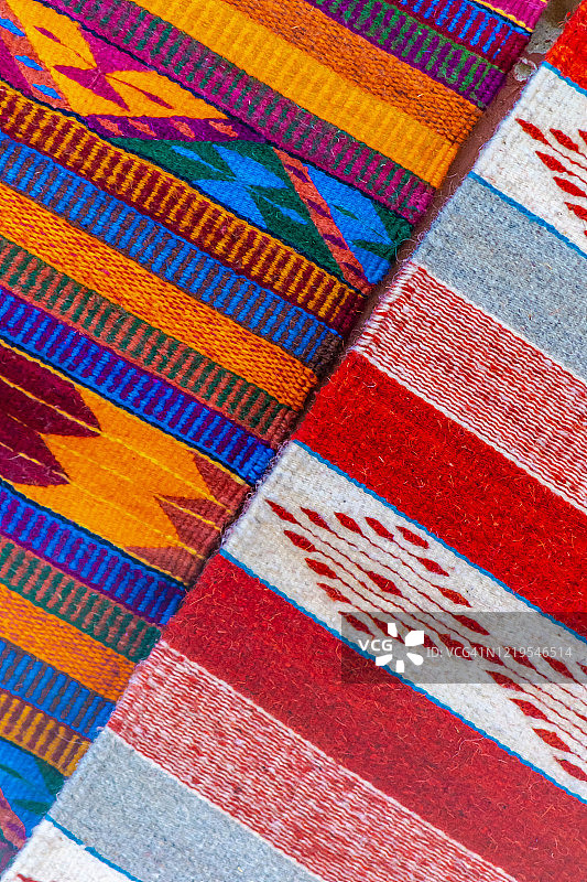 拉丁美洲纺织地毯图片素材