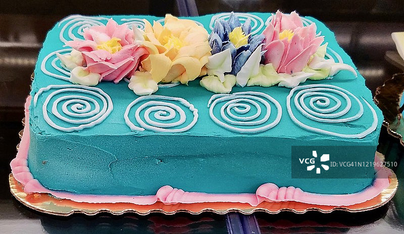 装饰生日蛋糕展示图片素材