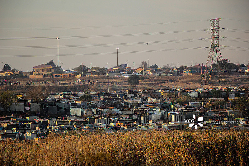 南非索韦托镇区景观图片素材