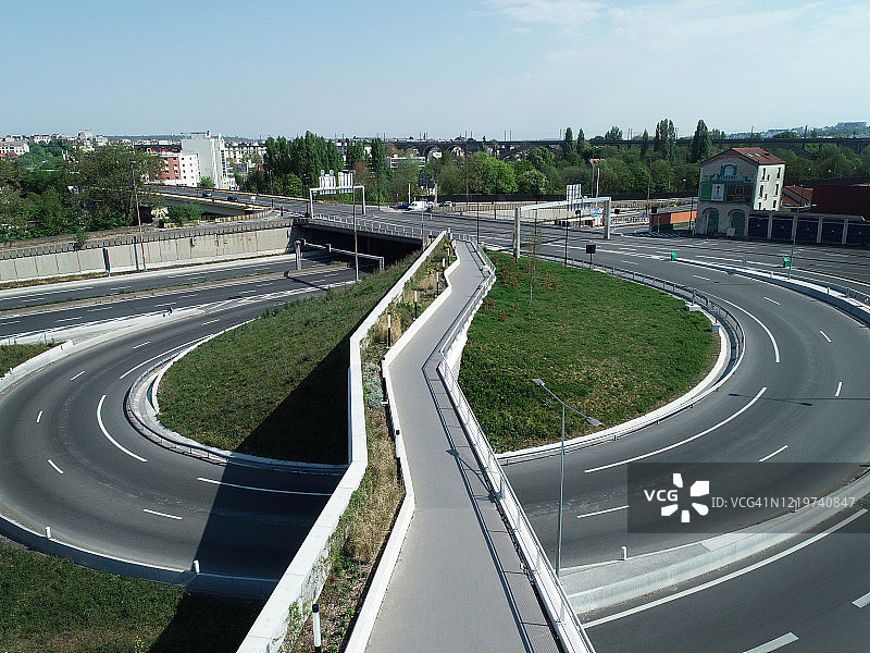 巴黎东部公路环岛图片素材