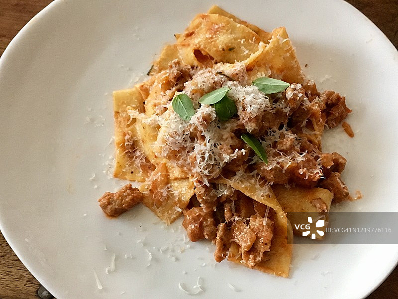 自制土耳其肉酱意面图片素材