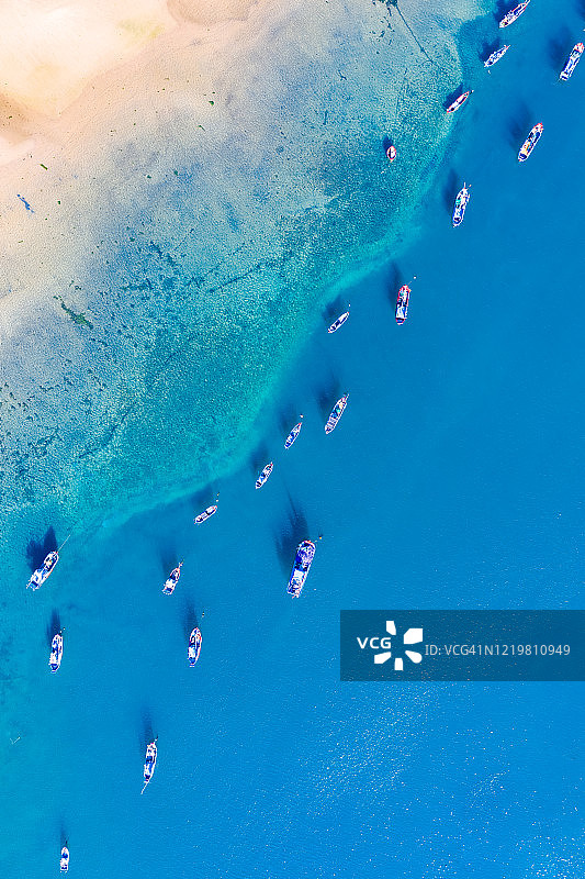 越南宁顺省永熙湾航拍图片素材