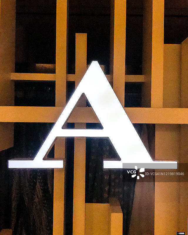 单个字母A图片素材