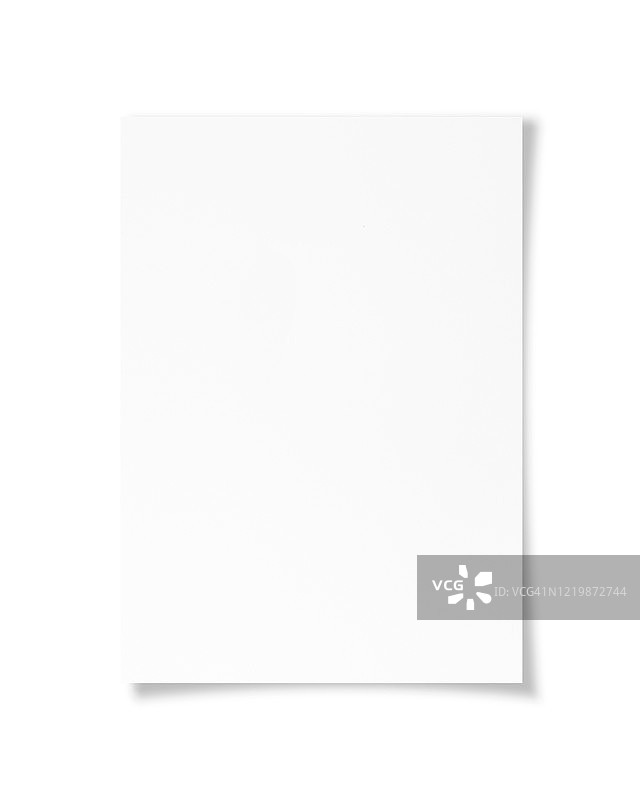 A4白色纸张图片素材