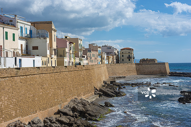 阿尔盖罗长廊图片素材