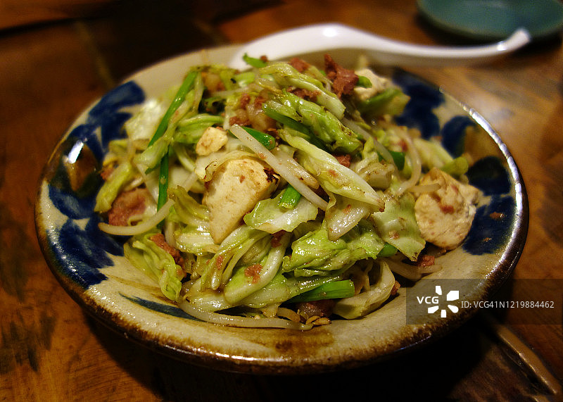 冲绳炒蔬菜图片素材