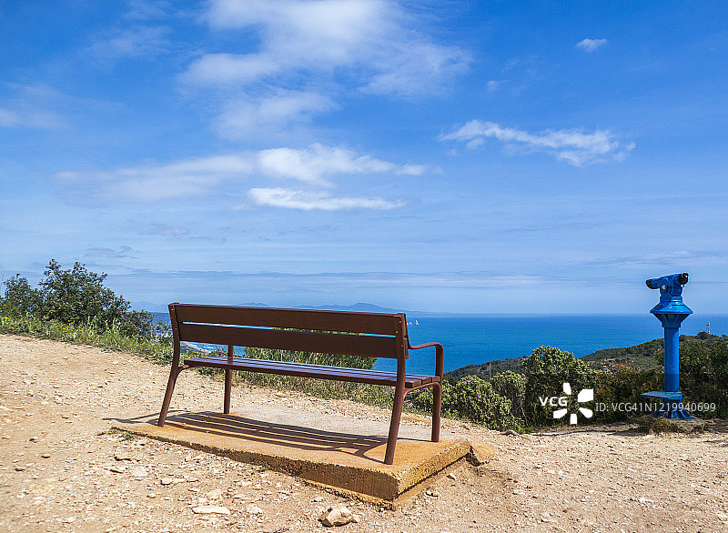 布拉瓦海岸的贝古尔城堡图片素材