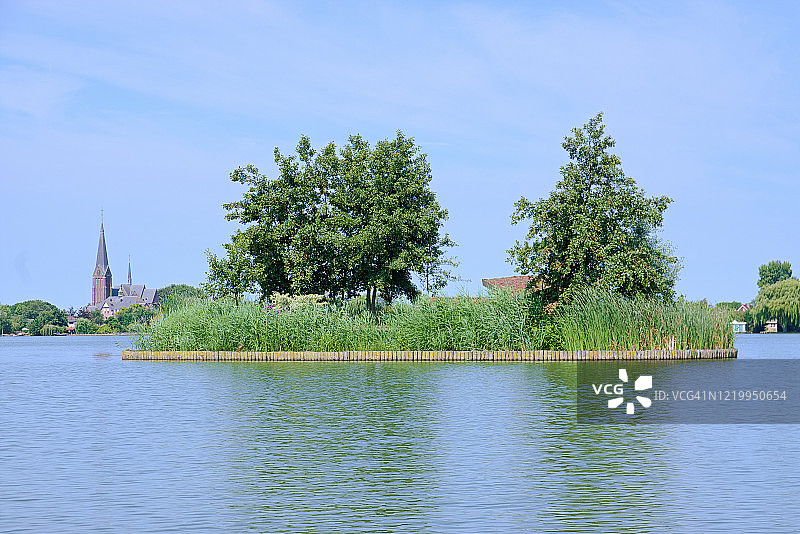 朗赫拉尔斯湖图片素材