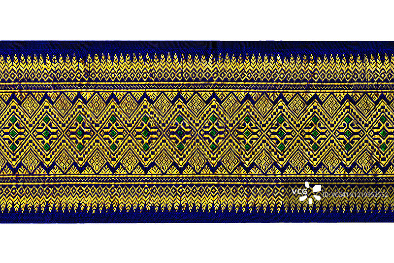 泰国清莱的刺绣腰带图片素材