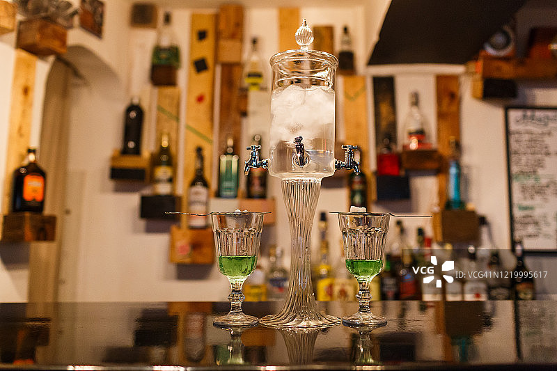 苦艾酒图片素材