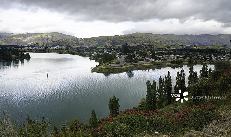 新西兰克伦威尔的布鲁斯·杰克逊了望台图片素材