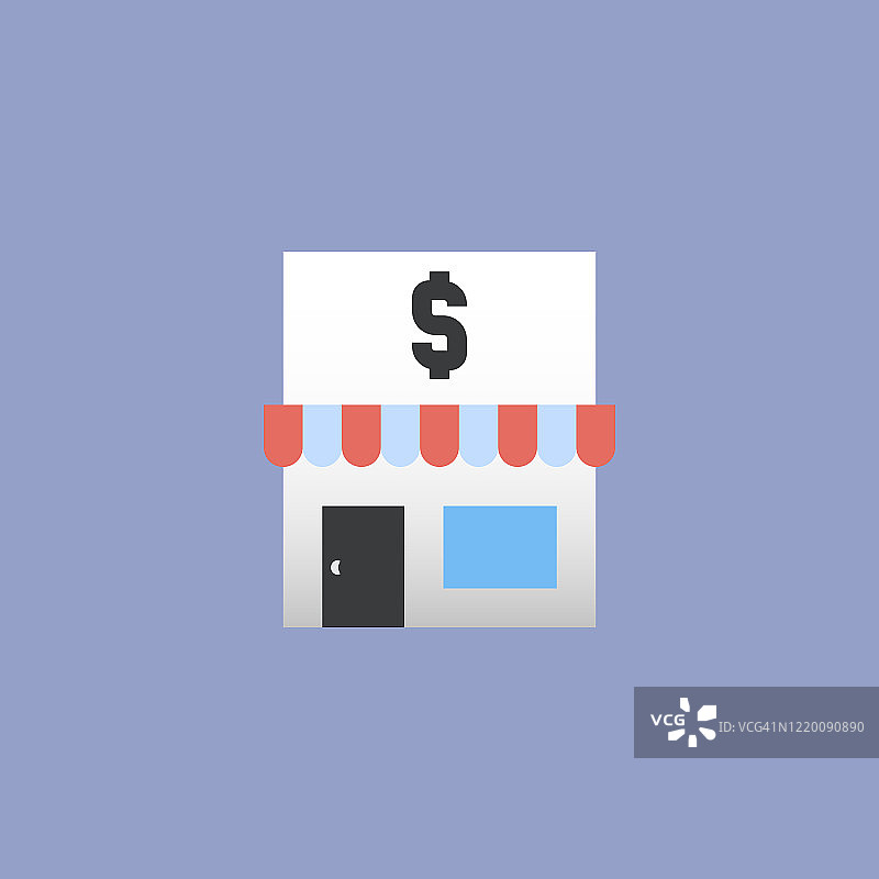 小型企业扁平图标图片素材