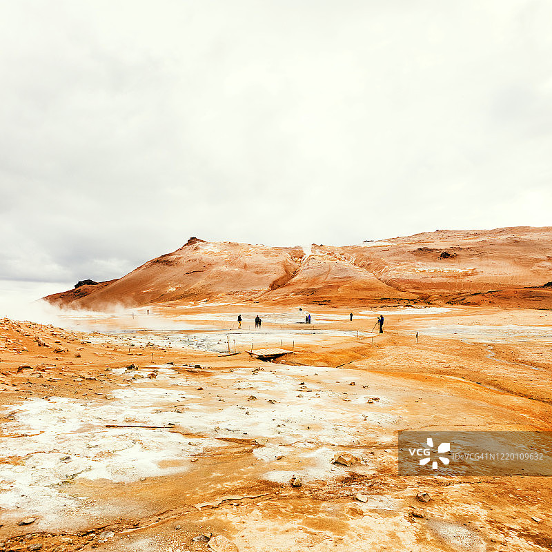 Hverir地热区图片素材