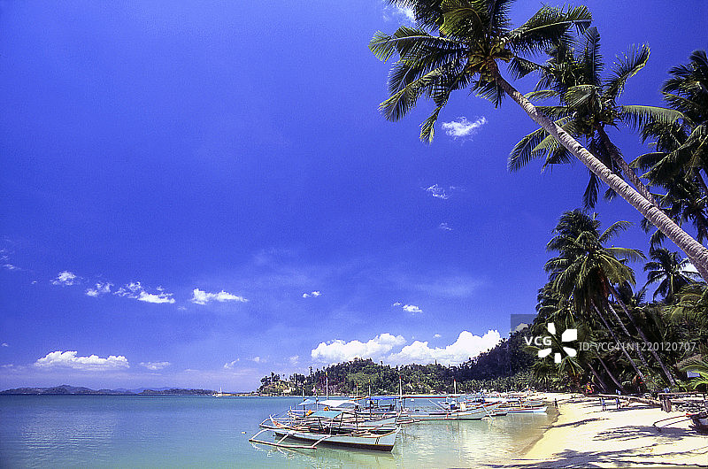 菲律宾，波多格尼拉海滩图片素材