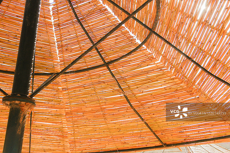 草编雨伞图片素材