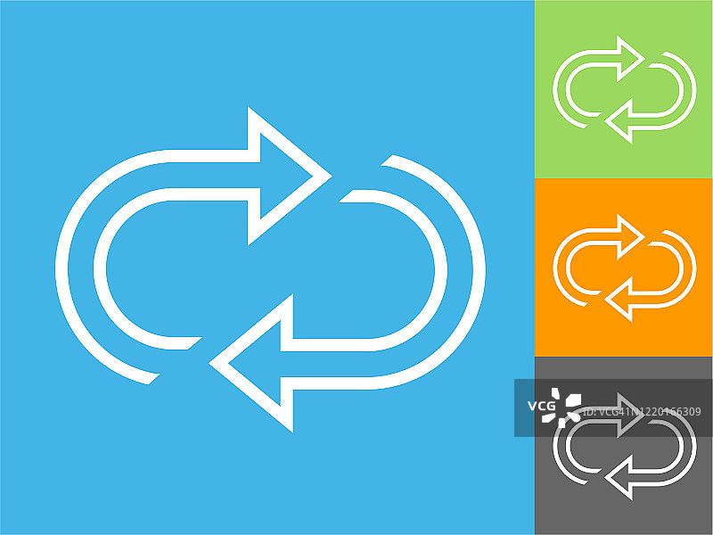 箭头信息交换图标图片素材