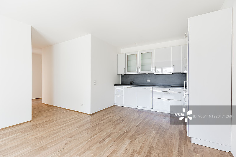 带厨房的客厅HDR图片素材