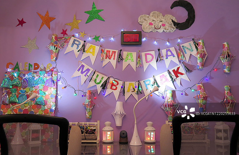 美国房屋儿童卧室斋月装饰图片素材