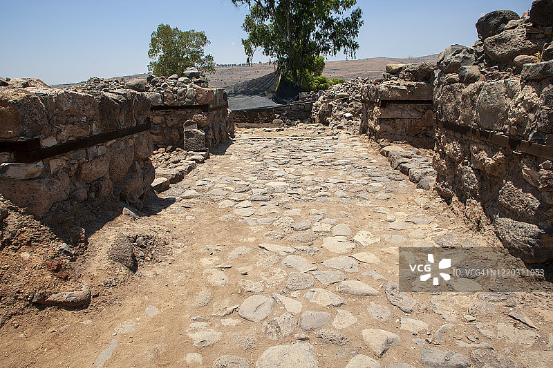 圣经城市伯赛大加利利海图片素材