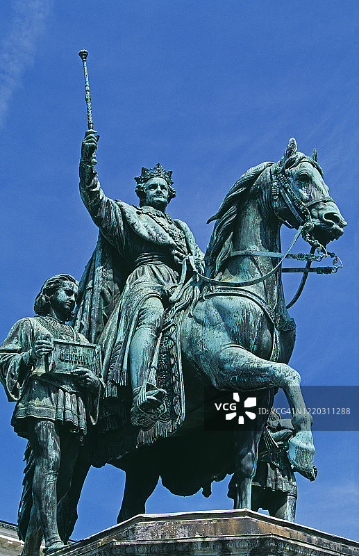 路德维希一世国王纪念碑图片素材
